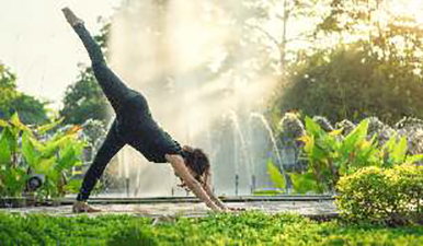 yoga area